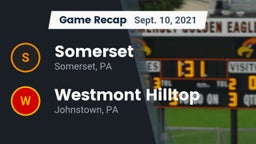 Recap: Somerset  vs. Westmont Hilltop  2021
