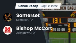 Recap: Somerset  vs. Bishop McCort  2022