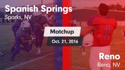 Matchup: Spanish Springs vs. Reno  2016