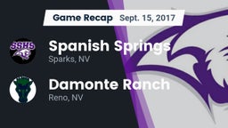 Recap: Spanish Springs  vs. Damonte Ranch  2017
