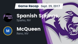 Recap: Spanish Springs  vs. McQueen  2017
