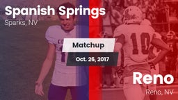 Matchup: Spanish Springs vs. Reno  2017