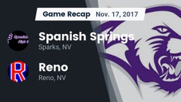 Recap: Spanish Springs  vs. Reno  2017