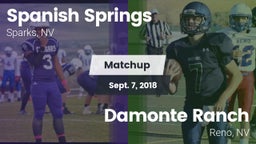 Matchup: Spanish Springs vs. Damonte Ranch  2018