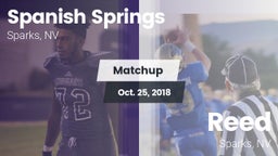 Matchup: Spanish Springs vs. Reed  2018