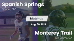 Matchup: Spanish Springs vs. Monterey Trail  2019