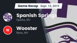 Recap: Spanish Springs  vs. Wooster  2019