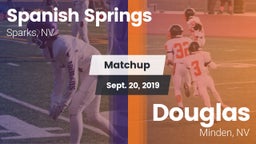 Matchup: Spanish Springs vs. Douglas  2019
