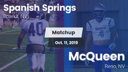 Matchup: Spanish Springs vs. McQueen  2019