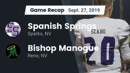 Recap: Spanish Springs  vs. Bishop Manogue  2019