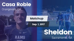 Matchup: Casa Roble High vs. Sheldon  2017