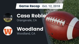 Recap: Casa Roble vs. Woodland  2018