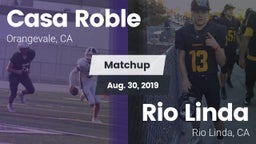 Matchup: Casa Roble vs. Rio Linda  2019