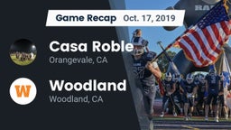 Recap: Casa Roble vs. Woodland  2019