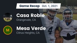 Recap: Casa Roble vs. Mesa Verde  2021