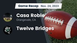 Recap: Casa Roble vs. Twelve Bridges 2023