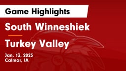 South Winneshiek  vs Turkey Valley  Game Highlights - Jan. 13, 2023