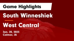 South Winneshiek  vs West Central  Game Highlights - Jan. 20, 2023