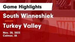 South Winneshiek  vs Turkey Valley  Game Highlights - Nov. 28, 2023