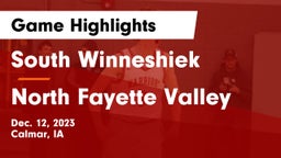 South Winneshiek  vs North Fayette Valley Game Highlights - Dec. 12, 2023