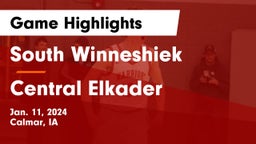 South Winneshiek  vs Central Elkader Game Highlights - Jan. 11, 2024
