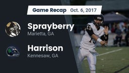 Recap: Sprayberry  vs. Harrison  2017