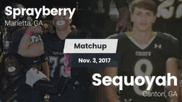 Matchup: Sprayberry High vs. Sequoyah  2017