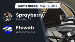 Recap: Sprayberry  vs. Etowah  2018
