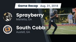 Recap: Sprayberry  vs. South Cobb  2018