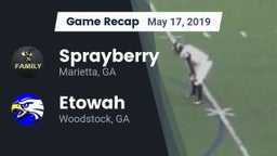 Recap: Sprayberry  vs. Etowah  2019