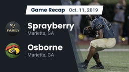 Recap: Sprayberry  vs. Osborne  2019