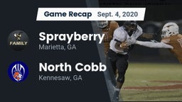 Recap: Sprayberry  vs. North Cobb  2020