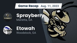 Recap: Sprayberry  vs. Etowah  2023
