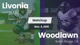 Matchup: Livonia  vs. Woodlawn  2016