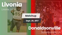 Matchup: Livonia  vs. Donaldsonville  2017