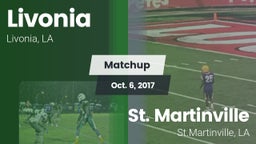 Matchup: Livonia  vs. St. Martinville  2017