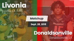 Matchup: Livonia  vs. Donaldsonville  2018