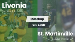 Matchup: Livonia  vs. St. Martinville  2018