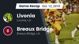 Recap: Livonia  vs. Breaux Bridge  2018