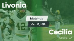 Matchup: Livonia  vs. Cecilia  2018