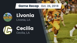 Recap: Livonia  vs. Cecilia  2018