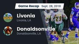 Recap: Livonia  vs. Donaldsonville  2018
