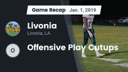 Recap: Livonia  vs. Offensive Play Cutups 2019
