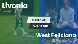 Matchup: Livonia  vs. West Feliciana  2019