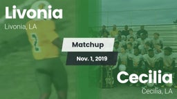Matchup: Livonia  vs. Cecilia  2019