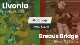 Matchup: Livonia  vs. Breaux Bridge  2019