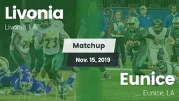 Matchup: Livonia  vs. Eunice  2019