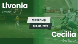 Matchup: Livonia  vs. Cecilia  2020