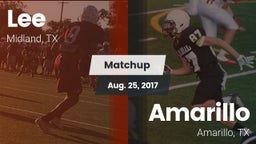 Matchup: Lee  vs. Amarillo  2017