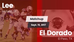 Matchup: Lee  vs. El Dorado  2017